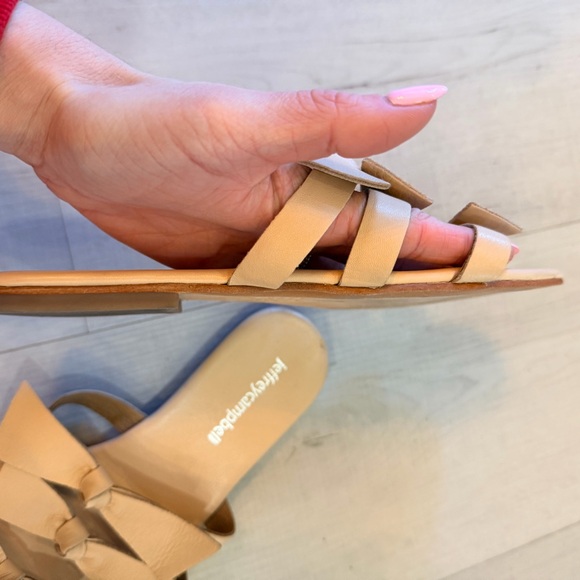 Jeffrey Campbell Beige Bow Sandals - Picture 4 of 6
